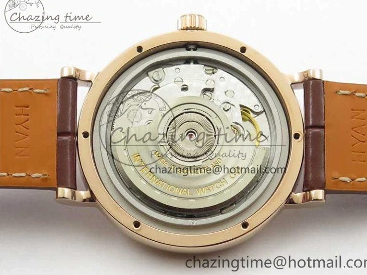 MIROTIME 1226 Portofino 37mm RG V7F 1:1 Best Edition Gray Dial on Deep Brown Leather Strap A SunProtective 7090